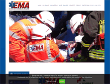 Tablet Screenshot of emilia-ambulanze.it